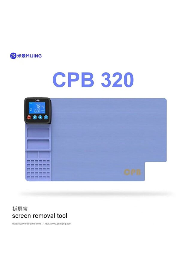 منصة فصل الشاشات متعددة الوظائف CPB Pro 320 Mijing CPB بجهد 220 فولت مع تخزين الأدوات ونظام تسخين لهواتف آيفون