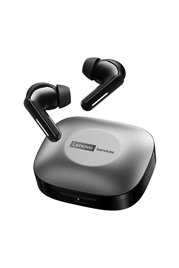 Lenovo Black Grey Original Lenovo LE209 Wireless Bluetooth 6.0 Earphone Noise Reduction Sport HiFi H