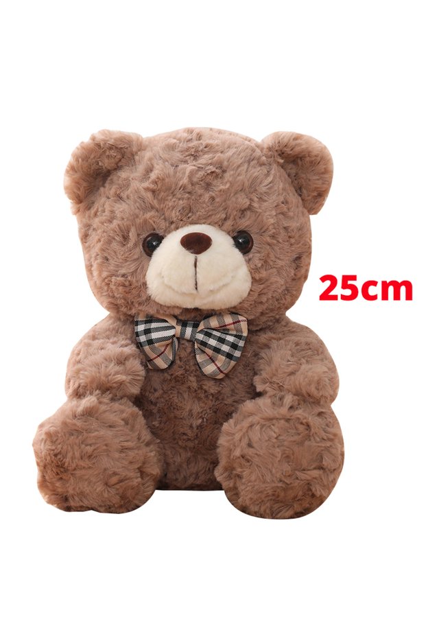 7 25/35CM Kawaii Teddy Bear Plush Pillow Toys Lovely Bow-Knot Bears Toys Stuffed Soft Animal Dolls X