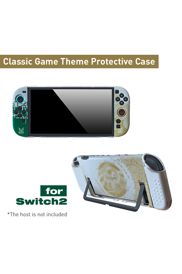 H For NS Switch 2 Case Hard Shell Dockable Protective Housing Thin Cover Skin NS Switch 2 Game Acce.