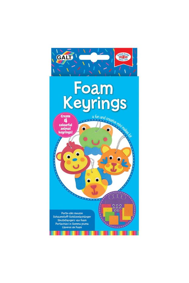 Create foam key chains