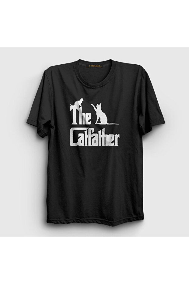 Unisex Black the Catfather Gift Cat Father T-Shirt 534461 Tt