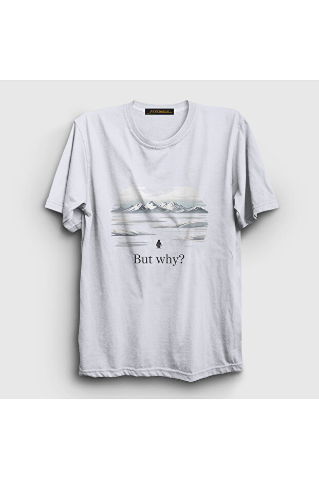 Unisex White but Why V2 Nihilist Penguin Penguin T-Shirt 595160Tt