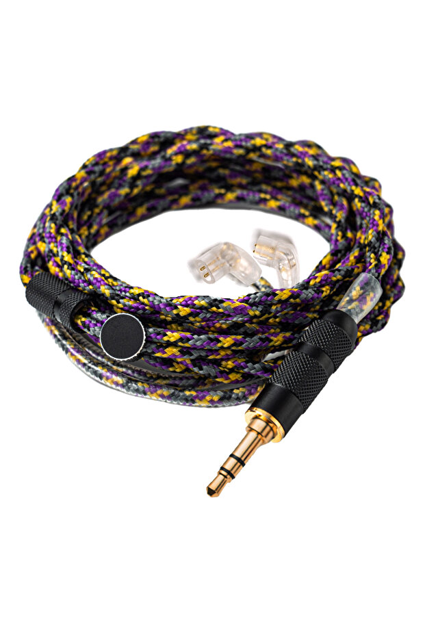 3.5mm QDC Yongse 1947 New Arrival Single Crystal Copper Silver Plated Earsphones Cable