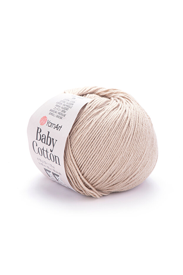 Baby Cotton - Baby Hand Knitting Thread Dark Cream-403