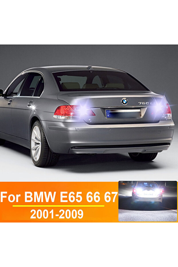 Car LED Reverse Light For BMW 7 Series E65 E66 E67 Accessories 2001 2002 2003 2004 2005 2006 2007...