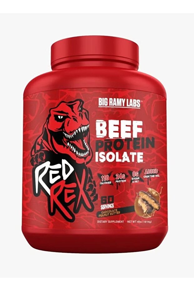 Beef Protein Isolate, Chocolate Peanut Butter , 4 LB 60 (Servings) ,24g Protein, 0 Sugar & 0 Fat Clean Muscle Growth and Recovery Formula