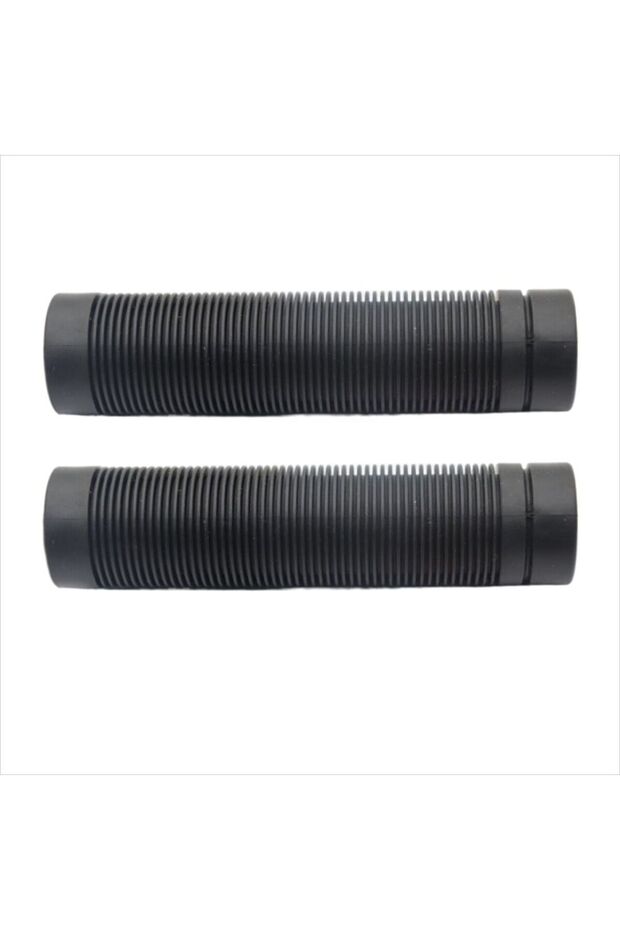 Black Scooter Grips Bike Grips 125mm Soft Flangeless Longneck Bars for Pro Stunt Scooter Grips and B