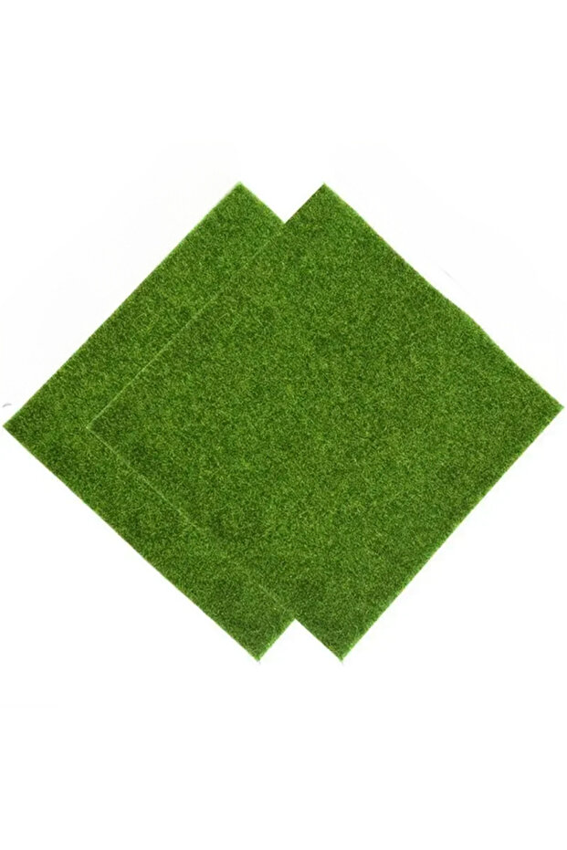 1PCS(30x30cm) 30x30cm Artificial Turf Fake Moss Lawn Mat Synthetic Grass for Micro Landscape Small C