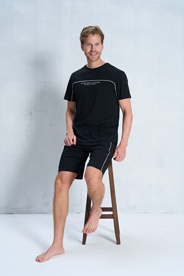 Over Sleep 2392 Men's Capri Pajama Set