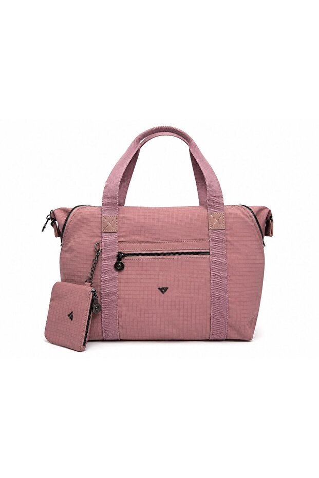 Women's Shoulder and Hand Bag for Daily Use with Mini Pouch Accessories