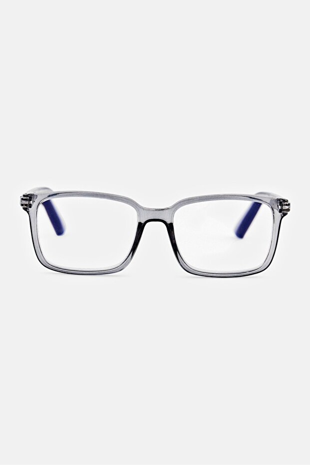 Women WRS6920S Square Reading Glasses, Crystal Grey
