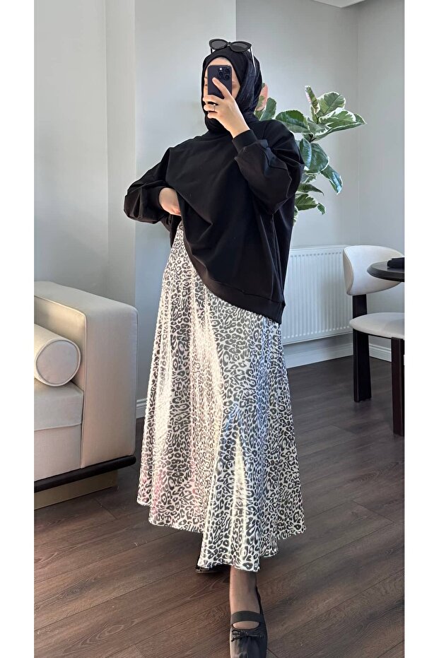 SİMLİ LEOPAR ETEK