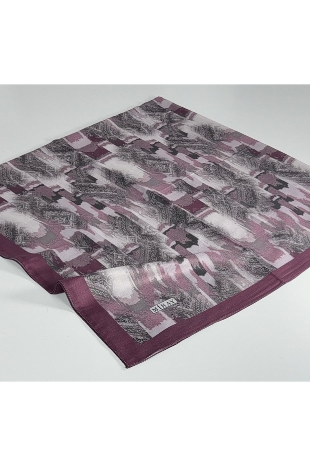 Nevada Large Size Organic Cotton Scarf - 120 X 120 - 06451