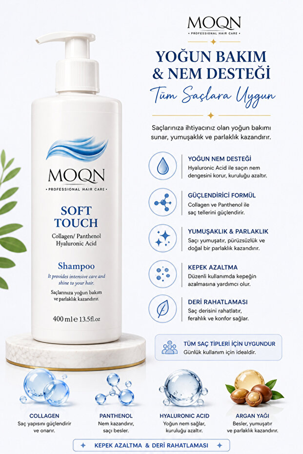 Soft touch shampoo