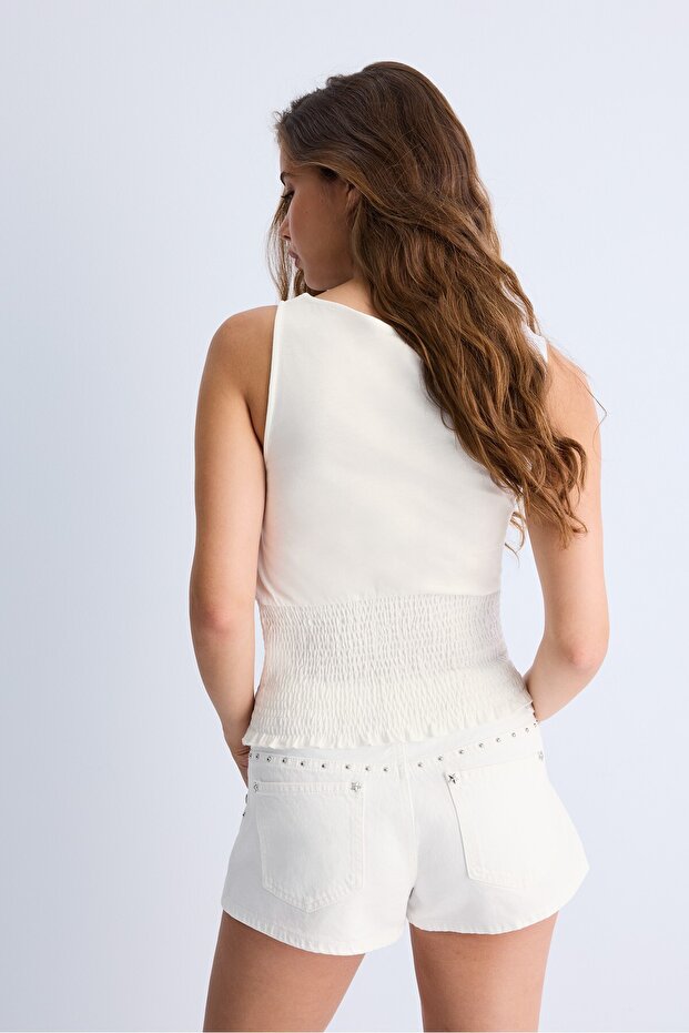 Elasticated T-shirt - 5