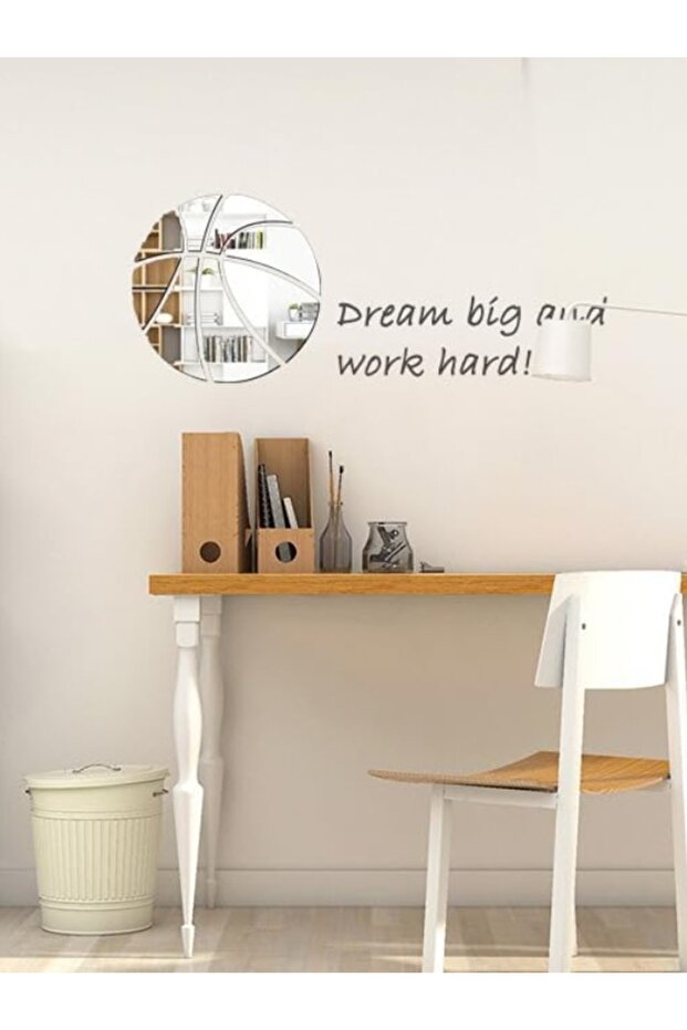 Basketball Shaped Acrylic Mirror - Best For Home & Play court