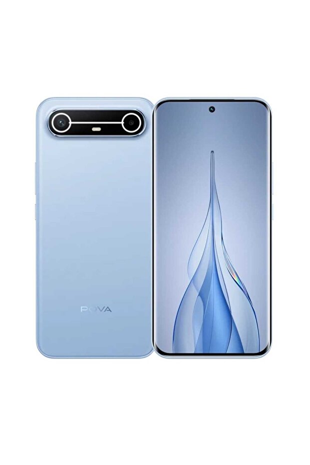 Pova Slim 5G Smartphone, 8 GB RAM, 256 GB Storage, Sky Blue