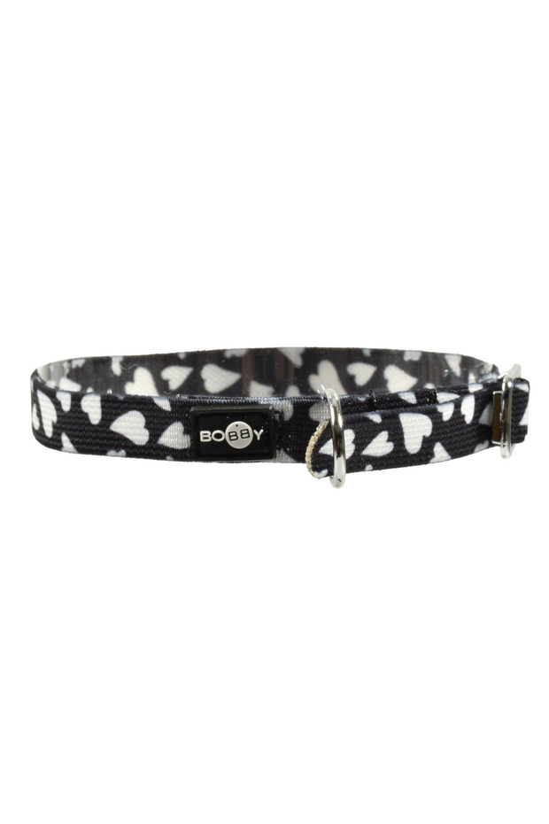 Cat Collar Flex Heart Black 1 x 30 cm
