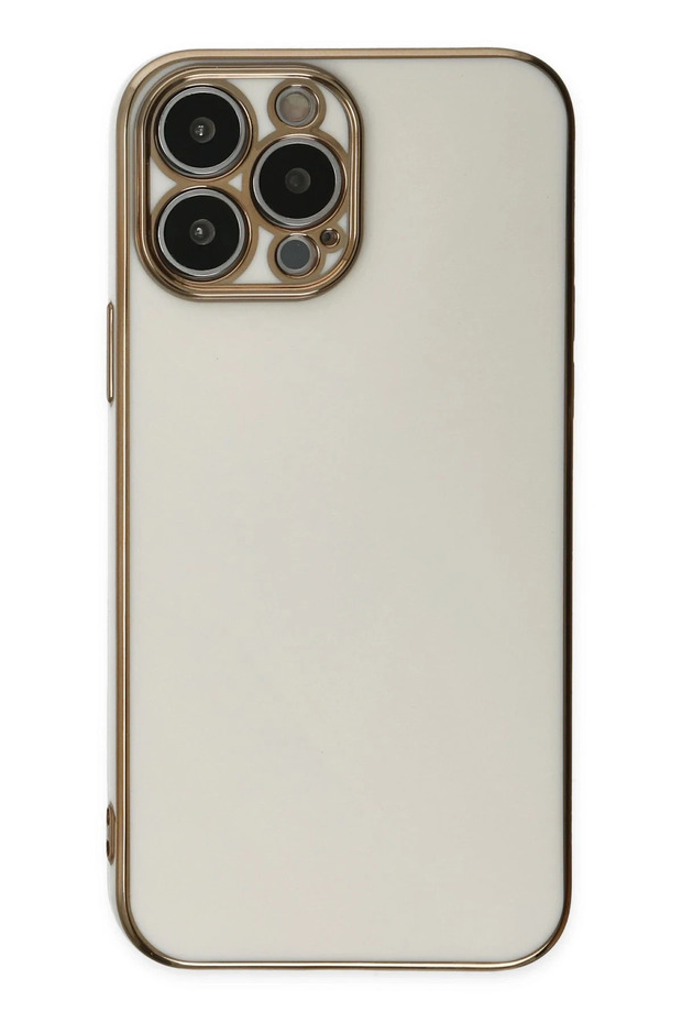 Ilkeshop New iPhone 15 Pro Max Case Volet Silicone (100922) - White