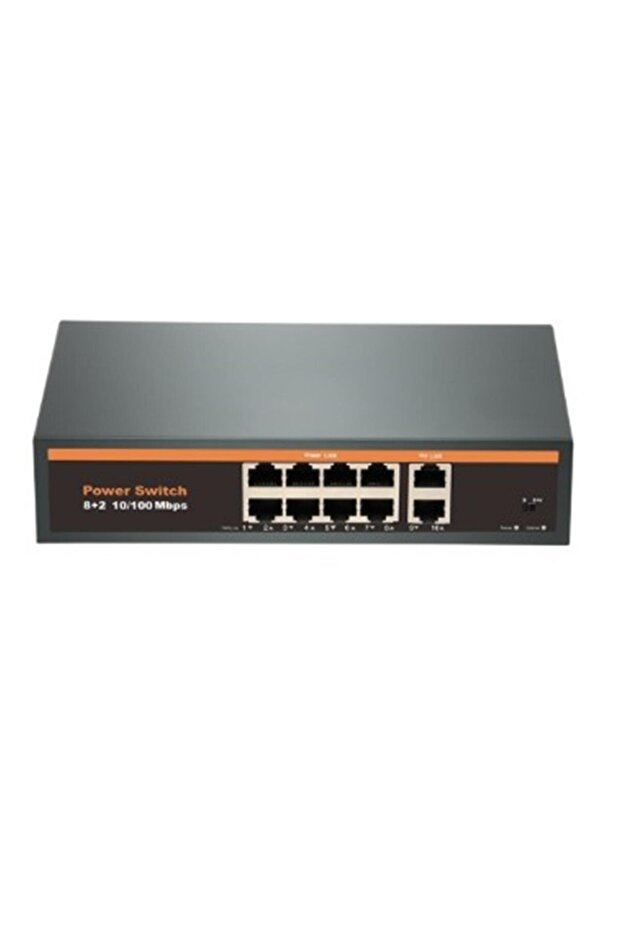 New nvc-intsf0820fb2l 24v intercom 8+2 poe switch (10-100)