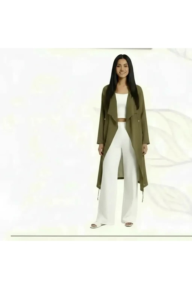 Natural Linen Kimono Jacket