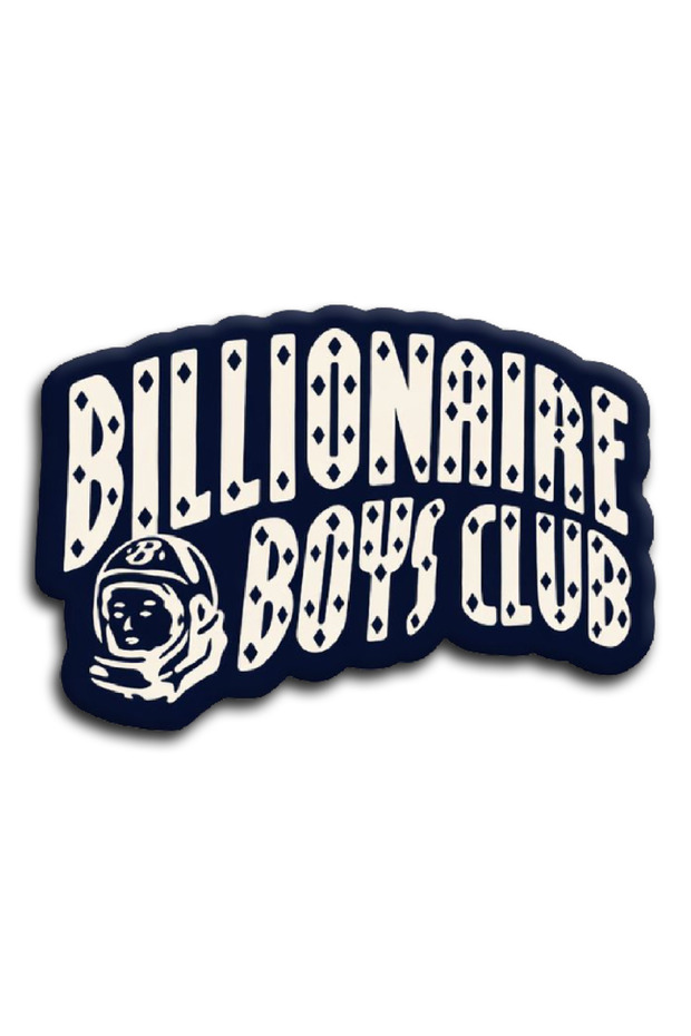 Sdt Billionaire Boys Club Patterned Navy Blue Streetwear Themed Blue Woven Base Decorative Carpet Sdt1010