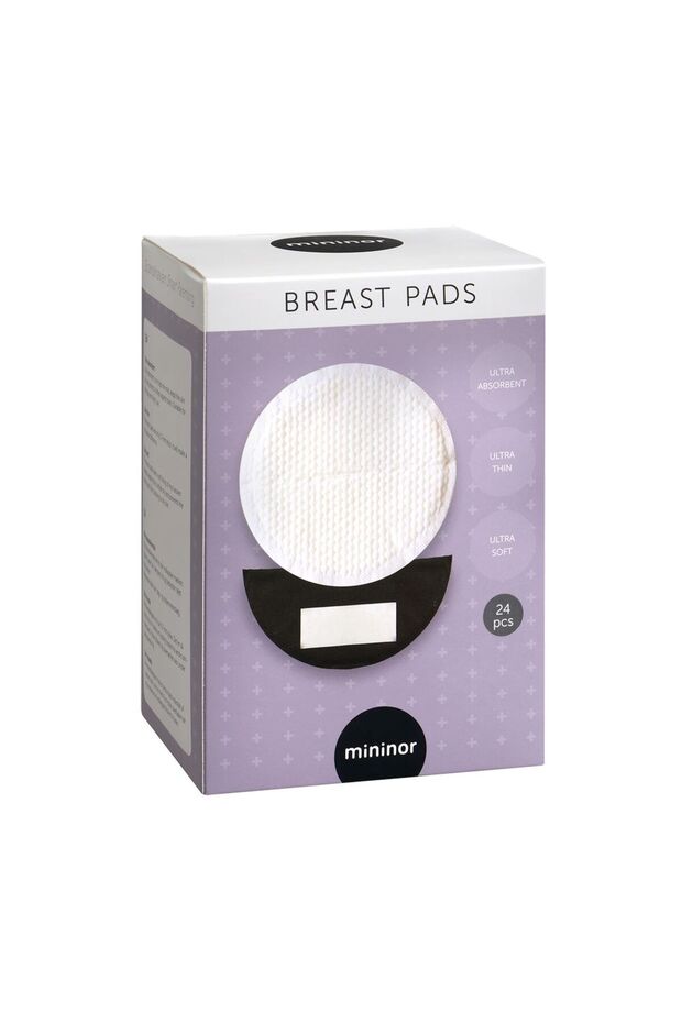 - Breast Pads - 24 pcs - Black