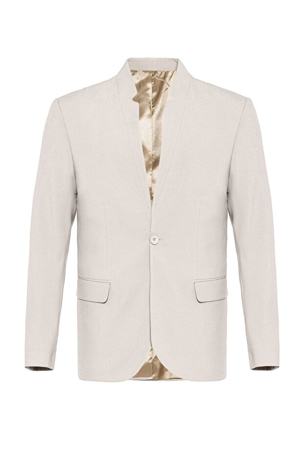 Torba Pocketed Single Button Men's Jacket