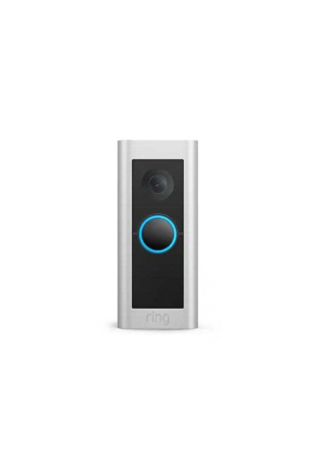 Wired Doorbell Pro Smart WiFi Video Doorbell, Satin Nickel