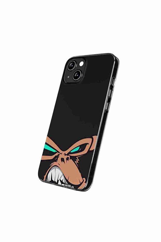 Case compatible with Google Pixel 6 Silicone Gel Tpu Angry Monkey Pattern - 3
