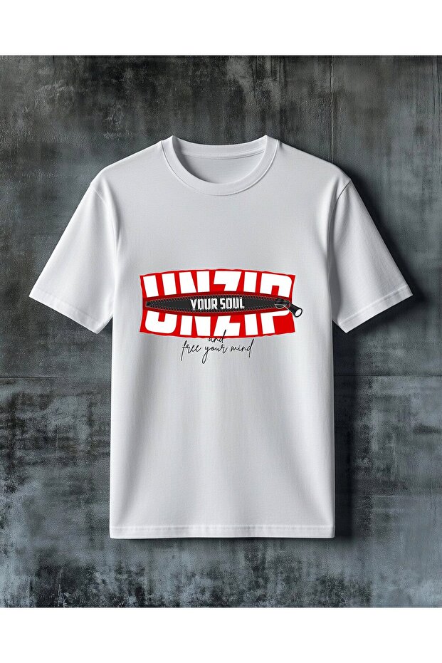 Wild Your Soul Free Mind Printed Oversize T-Shirt