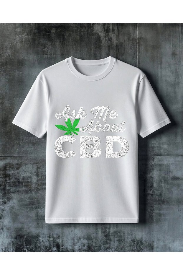 Life Style Cbd Printed Oversize T-Shirt