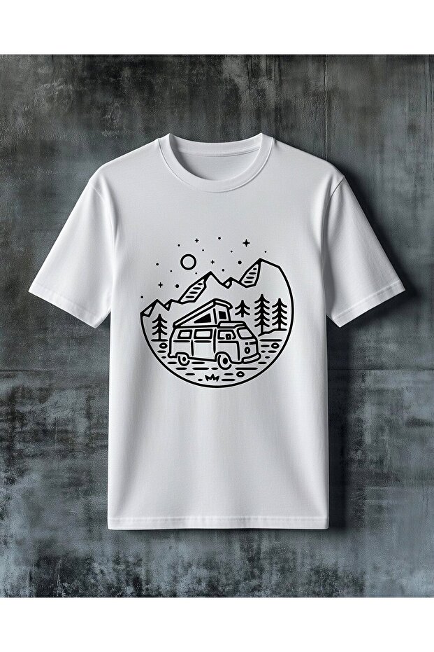 Kamp Van Dag Orman Printed Oversize T-Shirt