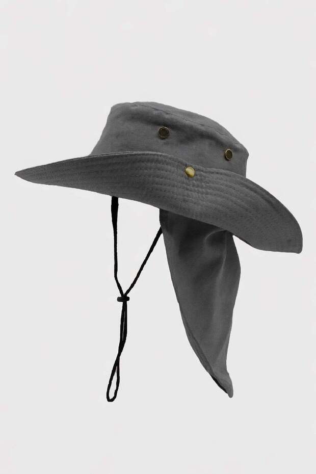 Outdoor Uv Sun Protection Hat Anthracite Legionary Safari Hat