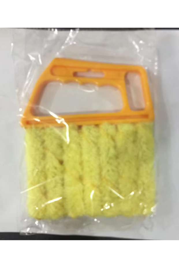 YELLOW Blinds Window Cleaning Brush, Detachable Washable Blinds Dust Removal Brush, Blinds Duster, H