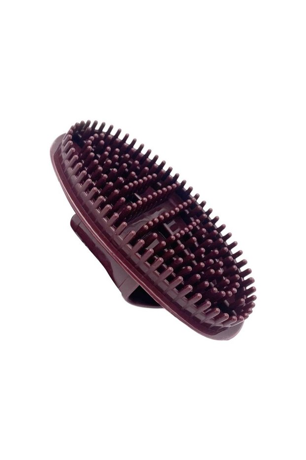 brown Body Massage Brush Meridians Brush Body Relaxation Slimming Reduce Cellulite Massage Brush for