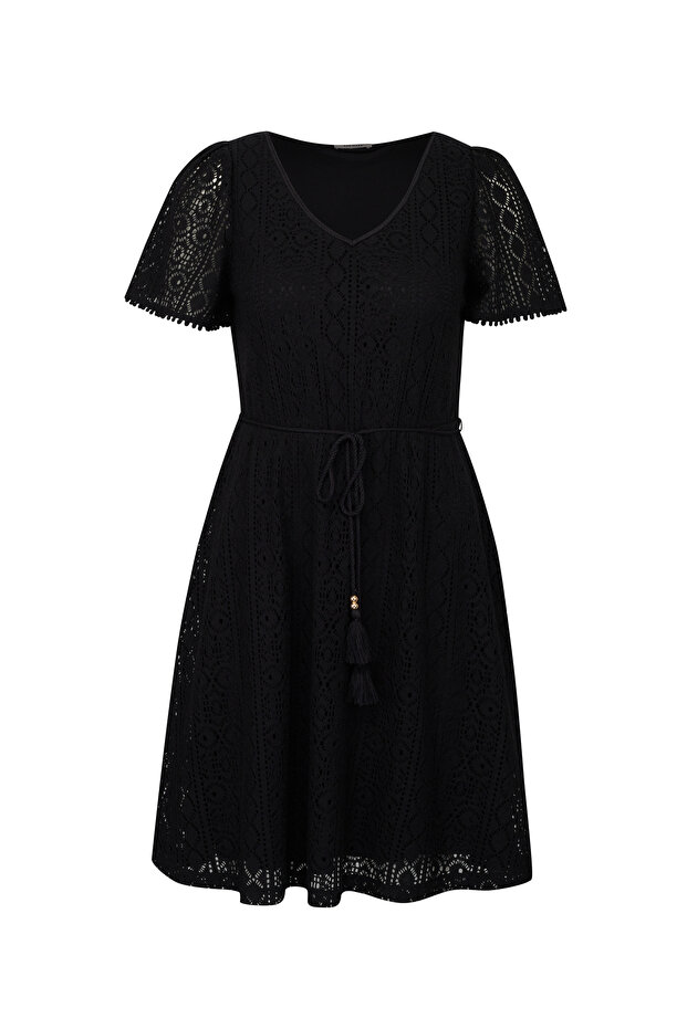 Rochie neagră de damă - 5