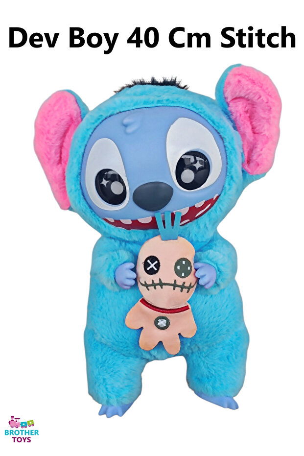 Lilo and Stitch Giant Size 40 cm Cute Quality Plush Toy Blue