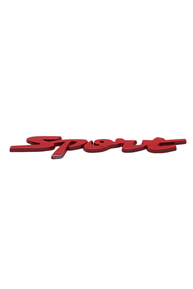 Red Car Sticker 3D Car Modified Limited Edition Style Emblem Car Body Trim Sticker Decal Badge Acces