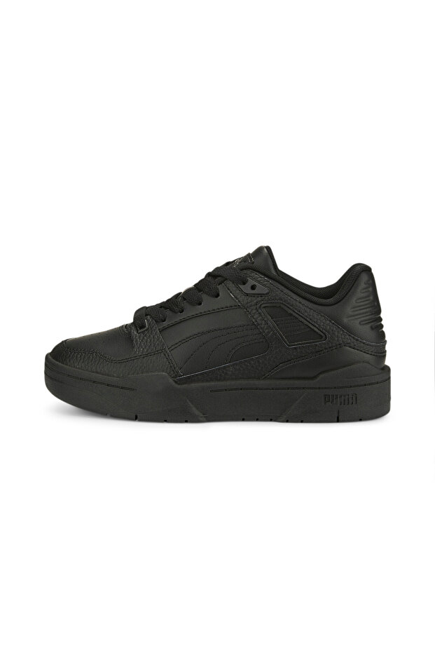 Youth Unisex Slipstream Leather Sneakers - Black