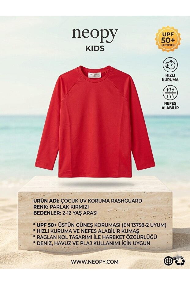 Child Protection T-Shirt Upf 50 Uv Protection