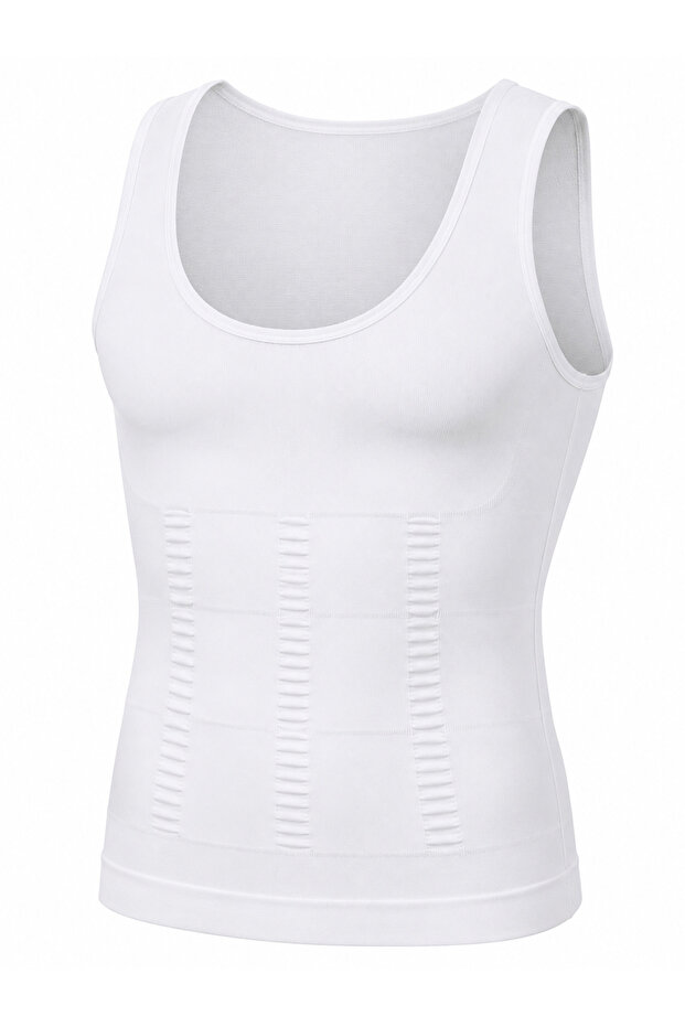 Men's Corset Tank Top Firming and Gathering Seamless Body Shaper with Large Size Options up to 3XL