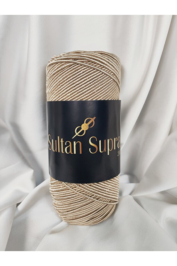 Supra Beige Hand Knitting Yarn 200Gr.-200Mt. (1 Piece) - Color: 1209