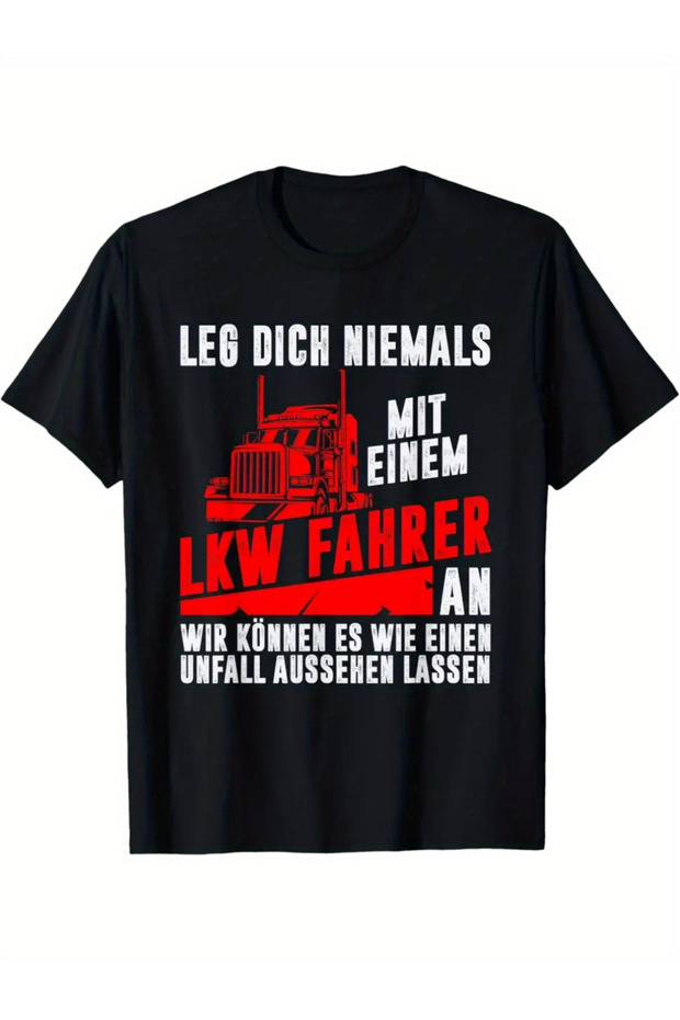 تي شيرت سائق الشاحنة للرجال