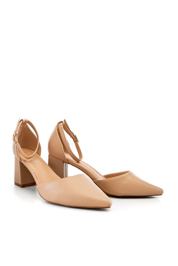 Pantofi dama Abes Bej - 5