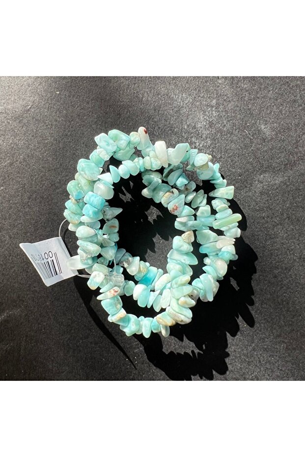 Larimar chips bracelet, AA quality - 5