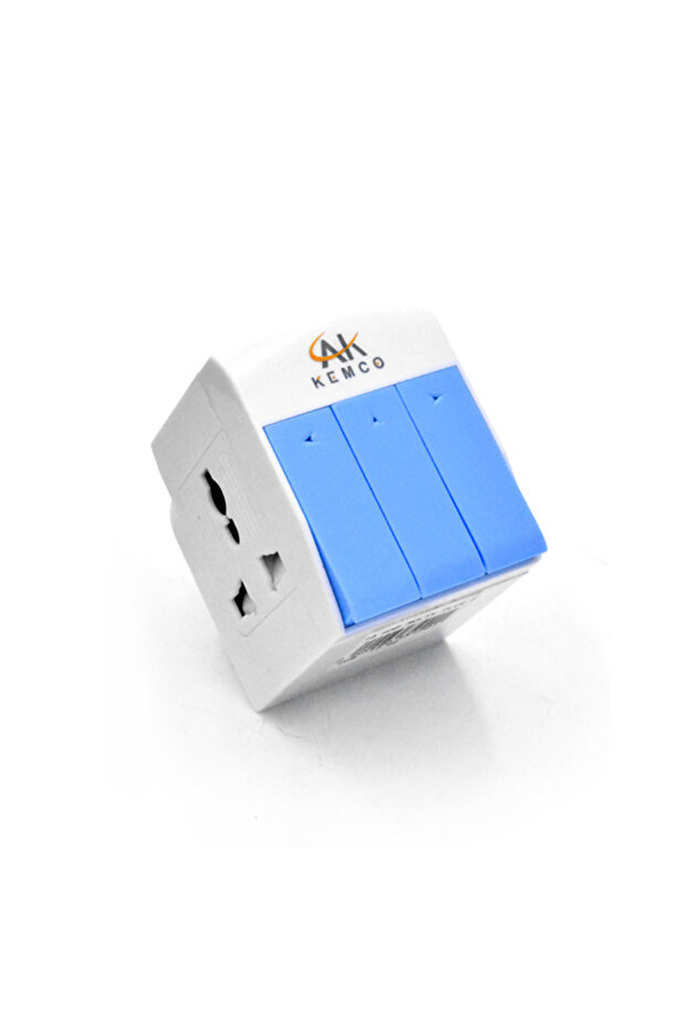 13 Amp Multi Plug 3-Way With Switch