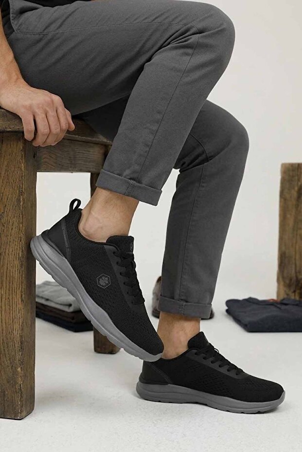 Sport Men's Black Gray 2.0 Casual - Walking Shoes Sneaker