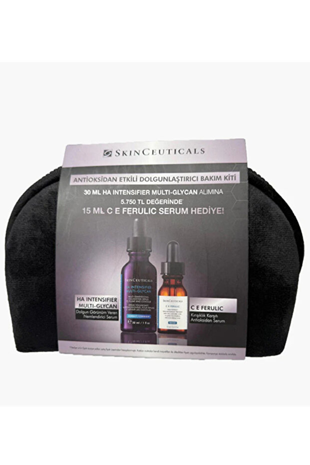 مجموعة سيروم HA Intensifier Multi-Glycan لترطيب البشرة وجعلها تبدو ممتلئة (مع سيروم C E Ferulic هدية)